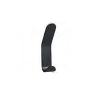 Zone Denmark Wandhaken A-Double Hook Schwarz - Eigenschaften: Keine Eigenschaft - Detailfarbe: Schwarz - Detailmaterial: Stahl - Grundmaterial: Metall