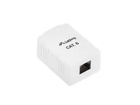 Lanberg OU6-0001-W outlet box RJ-45 White