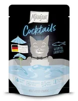 Mjamjam Cocktail gezupftes Lachsfilet, 40 g - Snackart: Leckerli - Tierbedürfnis: Kein besonderes Bedürfnis - Packungsgrösse: 40 g - Produkttyp: Ergänzungsfutter - Fleischsorte: Lachs - Tierart: Katze