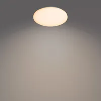 Philips Deckenleuchte Izso AIO 40W Weiss Fernbedienung - Produkttyp: Deckenleuchte - Protokoll: Keine - Smart Home: Nicht kompatibel - Dimmbar: dimmbar - Anwendungsbereich: Indoor - Betriebsart: Netzbetrieb