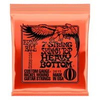 Ernie Ball Gitarrensaiten 2615 Slinky Nickel – STHB 10-62 - Packungsgrösse: Satz - Zu Instrument: E-Gitarre - Saitenanzahl: 7-Saiter