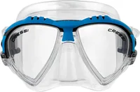 CRESSI Tauchmaske Matrix Klar/Blau - Detailfarbe: Blau - Transparent - Zielgruppe: Erwachsene - Produkttyp: Tauchmasken - Material: Glas - Silikon - Schuhgrösse (EU): Keine