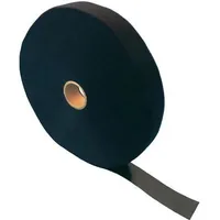 FASTECH Klettband-Rolle ETN Fast Strap 10 mm x 25 m, Schwarz - Breite: 10 mm - Länge: 25 m - Produkttyp: Klettband-Rolle - Ausstattung Kabelmanagement: Zuschneidbar - Haftend - Wiederverwendbar - Wasserfest - Verpackungseinheit: 1 Stück - Material: Velour