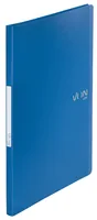 VON Sichtbuch Sichtbuch PP A4, Blau - Typ: Sichtbuch - Ausstattung: Dokumentenecht - Herausnehmbare Hüllen - Detailfarbe: Blau - Material: Polypropylen (PP)
