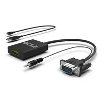 Inca IVTH-02 video cable adapter 0.2 m HDMI Type A (Standard) VGA (D-Sub) White