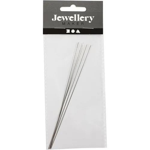 Creativ Company Auffädelhilfe Nadel 12 cm, 5 Stück - Zubehörart Basteln: Auffädelhilfe