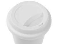 FTM Becher To Go 1 Stück - Verpackungseinheit: 1 Stück - Material: Porzellan - Detailfarbe: Weiss