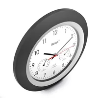 Mebus 19449 Funk-Wanduhr mitThermo-/Hygrom.