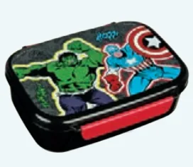 Scooli Lunchbox Avengers Mehrfarbig - Materialtyp: Kunststoff - Unterteilungsmöglichkeit: Ja - Material: Kunststoff - Set: Nein - Motiv: Avengers - Anwender: Kinder