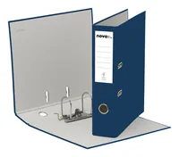 novooo. Pro Ordner 7 cm 28 cm, Dunkelblau - Zusatzfächer: Nein - Anzahl Ringe: 2 - Breite: 28 cm - Detailfarbe: Dunkelblau