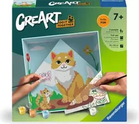 CreArt Do it together - Katze, Malen