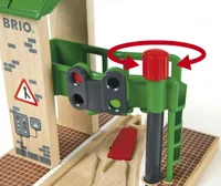 BRIO Eisenbahn Signal Station - Kategorie: Gebäude - Altersempfehlung ab: 3 Jahren - Material: Kunststoff - Holz - Eigenschaften: Keine Eigenschaft - Zertifikate: FSC