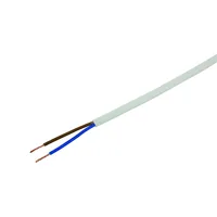 STEFFEN Installationskabel TD 2 x 1.0 mm², 20 m Weiss - Länge: 20 m - Detailfarbe: Weiss - Anzahl Leiter: 2 - Kabelummantelung: PVC - Kabeltyp: TD-Installationskabel - Leiterquerschnitt: 1 mm²