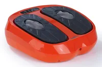 MAXXmee Massagegerät 24 V, Schwarz/Orange - Produkttyp: Massagegerät - Detailfarbe: Orange - Schwarz - Körperbereich: Füsse - Massageart: Shiatsu - Vibrationsmassage - Wärmefunktion: Nein - Vibrationsfunktion: Ja