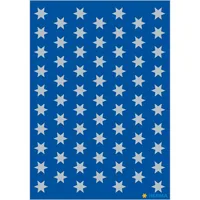 HERMA Sticker Sterne 8mm 4058 silber 201 Stück/3 Blatt