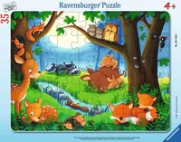 Ravensburger Wenn kleine Tiere schlafen - Motiv: Tiere - Altersempfehlung ab: 4 Jahren - Tiefe: 29 cm - Breite: 37 cm - Effekte: Keine - Nachhaltigkeit: Nicht angegeben
