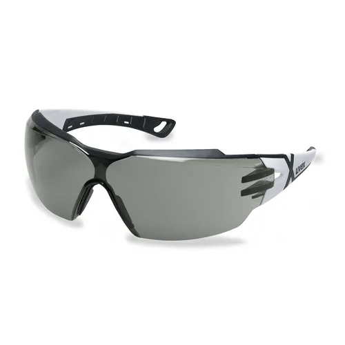 uvex Schutzbrille Pheos cx2, Grau - Grössentyp: Normalgrösse - Brillenglasfarbe: Grau - Detailfarbe: Schwarz - Grössensystem: EU - Grösse: Standard - Zielgruppe: Unisex