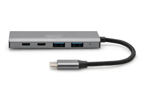 USB-C 4 PORT HUB 2X USB A + 2X USB-C
