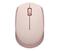 LOGITECH M171 Mouse right and left-handed optical 3 buttons wireless 2.4 GHz USB wireless receiver pink