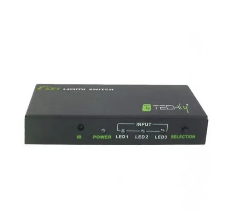 Techly HDMI Switch 4K, UHD, 3D, 3 Wege