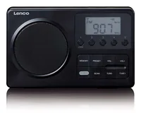 Lenco MPR-035BK Portable Analog & digital Black