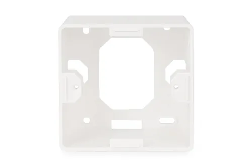Digitus Surface Mountbox 80x80 mm for Keystone Walloutlet, German Type