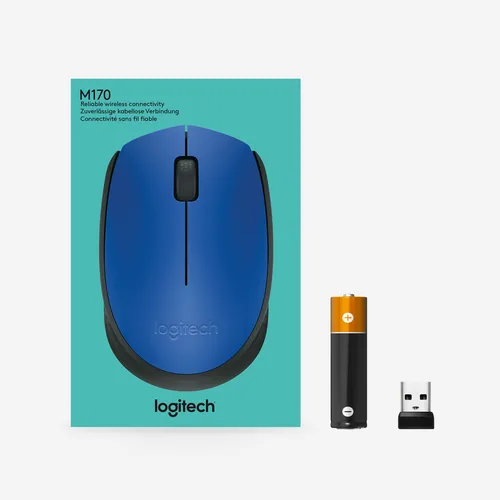 Logitech Mouse M171 Wireless Blue