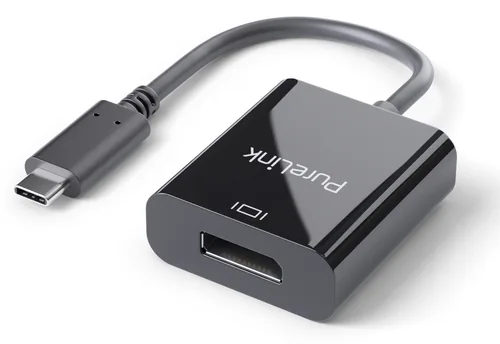 PureLink Adapter IS201 USB Type-C - DisplayPort - Kabeltyp: Adapter - Videoanschluss Seite A: USB Type-C - Videoanschluss Seite B: DisplayPort