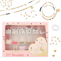 Depesche Perlen-Set Mini & Mum Mehrfarbig - Packungsgrösse: 1 Stück - Durchmesser: 0 mm - Detailfarbe: Beige - Pink - Gold - Schwarz - Perlenart: Perlenset