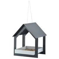 Esschert Design Futterspender Anthrazit - Grundfarbe: Grau - Tierart: Vogel - Produkttyp: Futterstelle