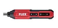 Flex Akku-Schrauber SD 5-300 4.0 V, 1/4 Kit - Produktkategorie: Schrauber - Werkzeugaufnahme: 1/4 Vierkantaufnahme - Ausstattung: Mit Akku & Ladegerät - Set: Ja - Kapazität Wattstunden: 8 Wh - Spannung: 3.7 V