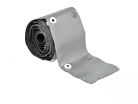 DELOCK KSH Knopfverschluss hitzebeständig 2mx10mm greyblack