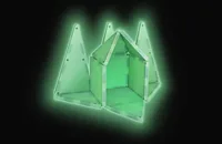 Magna-Tiles Bausteinmodell Glow in the Dark Set - Altersempfehlung ab: 3 Jahren - Material: ABS-Plastik - Anzahl Teile: 16 Teile