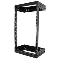 18U OPEN FRAME EQUIPMENT RACK EQUIPMENTRACK 18U ADJUSTABLE DEP