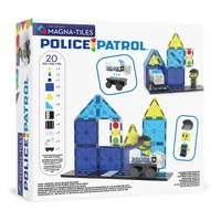 Magna-Tiles Police Patrol 20 Teile - Altersempfehlung ab: 3 Jahren - Material: Kunststoff - Anzahl Teile: 20 Teile