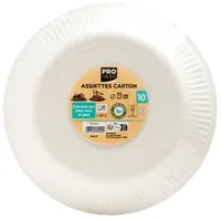 PRO nappe Einwegteller Geburtstag 10 Stück, Mehrfarbig - Produkttyp: Einwegteller - Materialtyp: Papier - Material: Karton - Detailfarbe: Mehrfarbig - Verpackungseinheit: 10 Stück