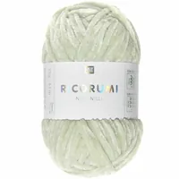Rico Design Wolle Ricorumi Nilli Nilli Mint - Packungsgrösse: 1 Stück - Länge: 65 m - Material: Polyester - Detailfarbe: Mint - Waschbar bei: 30 °C - Nadelstärke: 3 mm