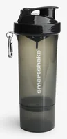 Smartshake Slim 500 ml, Schwarz - Material: Kunststoff - Eigenschaften: BPA-frei - Zertifikate: Keine Zertifizierung - Spülmaschinenfest: Ja - Volumen: 500 ml - Farbe: Schwarz