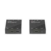 LINDY 70m Cat.6 HDMI 4K60, USB Audio KVM Extender