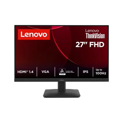 Lenovo ThinkVision S27-4e computer monitor 68.6 cm (27") 1920 x 1080 pixels Full HD LCD Black