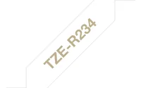 PTOUCH Textilbandkassette gold/weiss TZe-R234 PT-DV600VP 12 mm