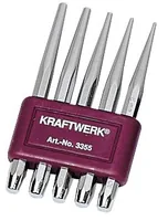 Kraftwerk Durchschlag-Satz 2-6 mm 5-teilig - Set: Ja - Werkzeugtyp: Durchschläge - Grösse: Diverse