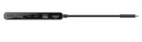 Belkin Dockingstation Connect 8-in-1 USB-C Hub - Ladefunktion: Ja - Dockinganschluss: Dual USB-C - Kompatible Hersteller: Universal - VESA-Bohrung vorhanden: Nein