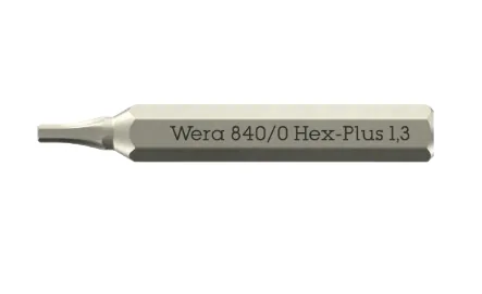 Wera 840 Micro Bits Hex-Plus 1,3 x 30mm
