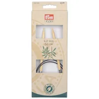 Prym 1530 Rundstricknadel BAMBUS 6.00 mm, 80 cm - Material: Bambus - Produkttyp: Rundsticknadel