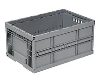 Utz Faltbox 600x400x300 Grau - Produkttyp: Faltbox - Tiefe: 600 mm - Breite: 400 mm - Nutzinhalt Gesamt: 59 l - Detailfarbe: Grau - Höhe: 300 mm
