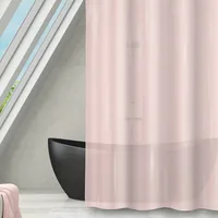MSV Duschvorhang Romana 180 x 180 cm, Rosa - Breite: 180 cm - Höhe: 180 cm - Detailfarbe: Rosa - Produkttyp: Duschvorhang - Detailmaterial: Poly-Ethylen-Vinylacetat (PEVA) - Grundmaterial: Kunststoff
