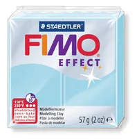 Fimo Modelliermasse Soft Aqua - Packungsgrösse: 57 g - Trocknung: Ofenhärtend - Modelliermasse Art: Modelliermasse - Set: Nein - Anwender: Erwachsene - Hobbyanwender - Detailfarbe: Eisblau
