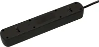 Max Hauri Steckdosenleiste Basic-Line 4x T13, USB A+C, Schalter, Schw - Einsatzgebiet: Indoor - Detailfarbe: Schwarz - Kinderschutz: Nein - Steckertyp Ausgang: T13 - Schalter: 1 Schalter - Steckdosenanzahl: 4