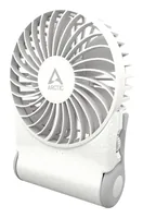 Arctic Cooling USB-Ventilator Summair2Go Weiss - Typ: USB-Ventilator - Tischventilator - Betriebsart: USB - Fernbedienung: Nein - Höhenverstellbar: Nein - Lüfterdimension: 91 mm - Detailfarbe: Weiss
